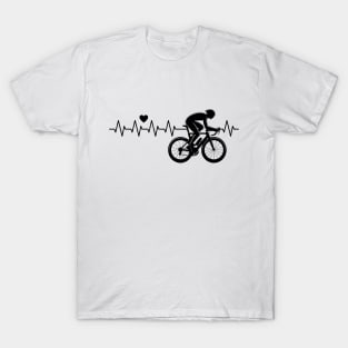 Cyclist Heartbeat T-Shirt